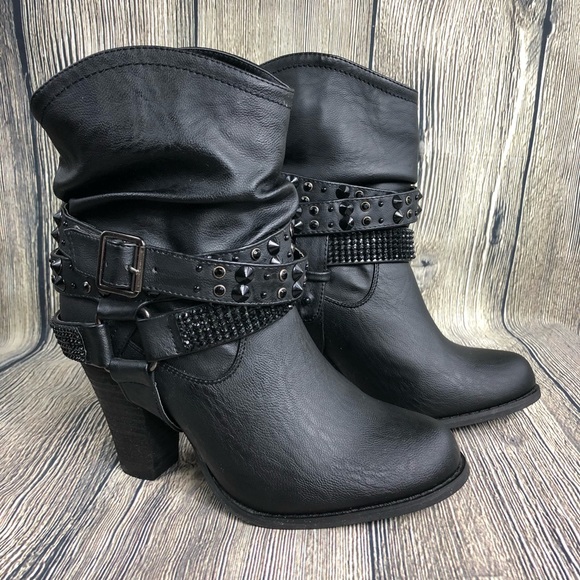 Not Rated Shoes - Not Rated | Black Booties | 6.5